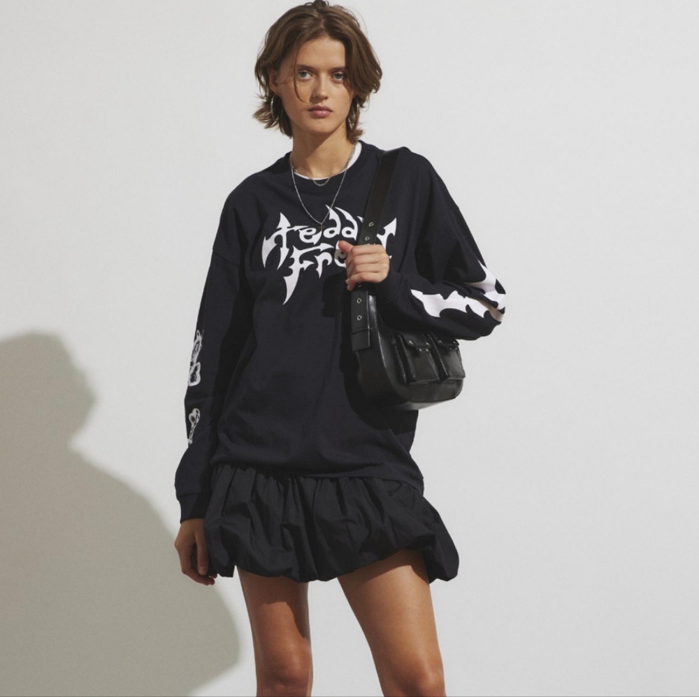Teddy Fresh Heavy Metal Long Sleeve Tee - Picture 8 of 10